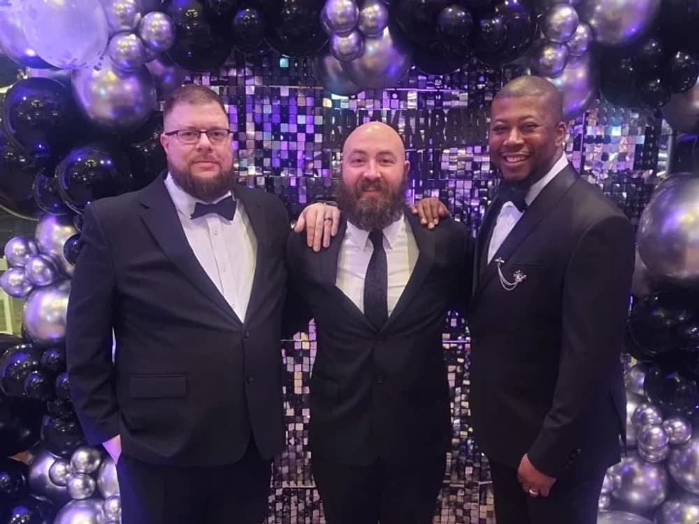 Brian Palermo, Mark Yard, and Aaron Duchane