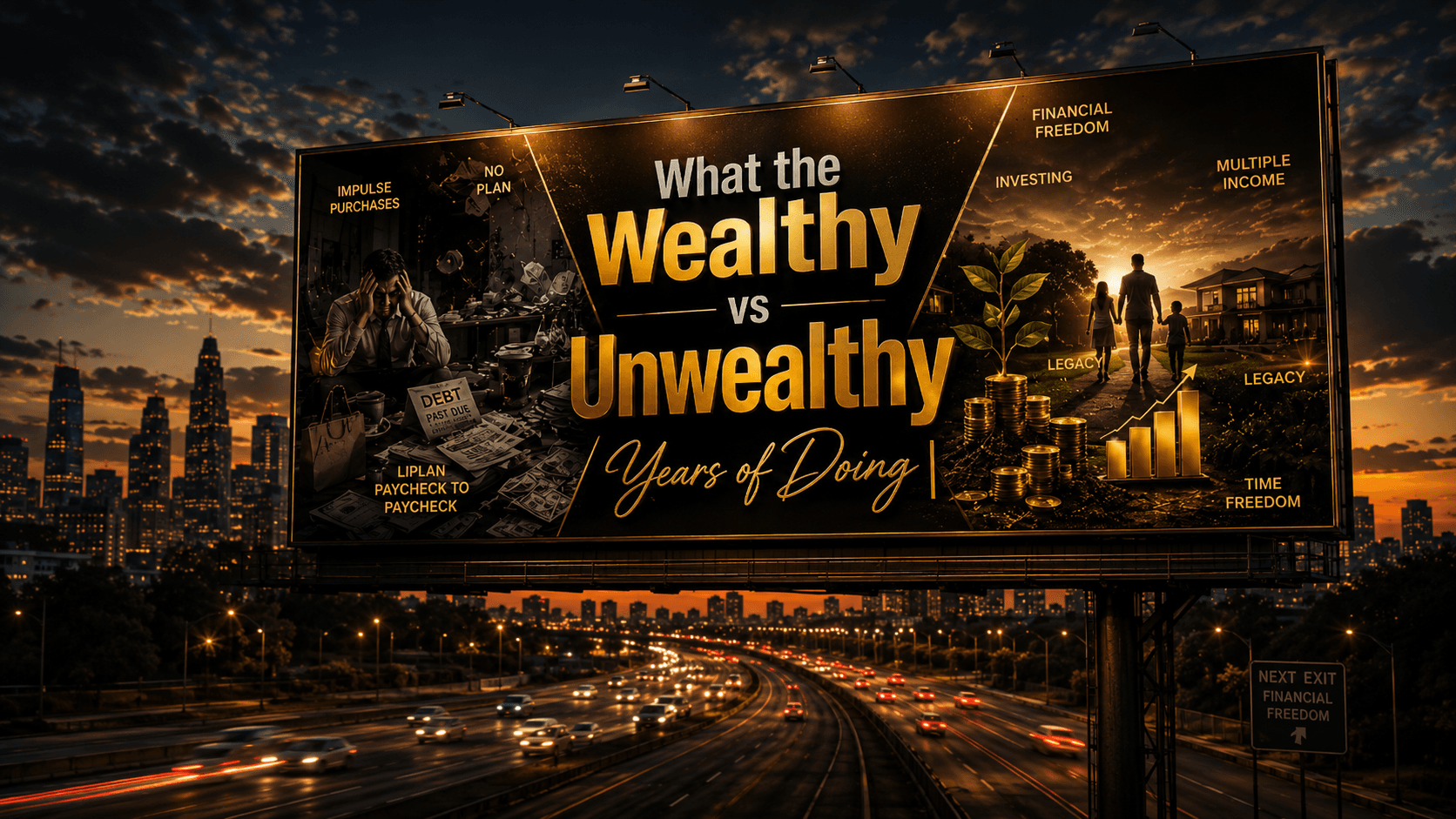 Wealthy vs Unwealthy | Years of Doing